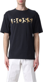 HUGO BOSS טי שירט HUGO BOSS לגבר דגם COLOUR-BLOCK LOGO