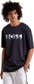 HUGO BOSS טי שירט HUGO BOSS לגבר דגם COLOUR-BLOCK LOGO