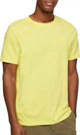 HUGO BOSS טי שירט HUGO BOSS לגברים דגם STRETCH-COTTON RELAXED-FIT
