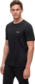 HUGO BOSS טי שירט Hugo Boss לגברים דגם Curved Logo