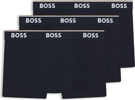 HUGO BOSS מארז שלישיית בוקסר לגברים ,Power Cotton Stretch מבית HUGO BOSS