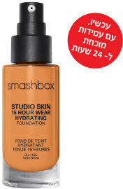 smashbox STUDIO SKIN 24 HOUR WEAR FOUNDATION מייק אפ עמיד עד 24 שעות 3.35