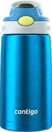 CONTIGO בקבוק מתכת ילדים CLEANABLE כחול 385 מ"ל