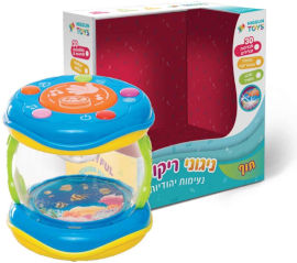 Niggun Toys תוף מוזיקלי עם אורות וצלילים בהשראת התרבות והמסורת היהודית - ניגוני ריקוד