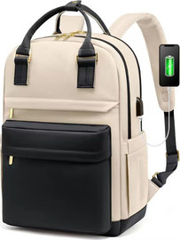 Camel Mountain תיק הגב Valionis™ Quantum – למחשב נייד 15.6", נפח 20 ליטר - שחור/חאקי