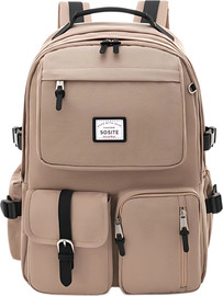 Camel Mountain Nitronis™ תיק גב יוקרתי של כאמל מאונטיין – 36 ליטר, מתאים למחשבים ניידים עד 16" - חאקי