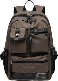 Camel Mountain תיק הגב Solyrix™ Elite מבית כאמל מאונטיין – 19 ליטר, מתאים למחשב נייד עד 14 אינץ' - חום