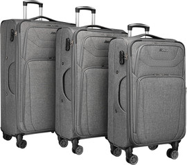 Camel Mountain Camel Mountain® Americano Set 3 (20", 24", 28") – חופש מלא לארוז כמו שצריך - אפור
