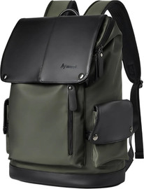 Camel Mountain תיק גב Cyrinthos Xtreme 35L למחשב 16 אינץ' עם יציאת USB מבית כאמל מאונטין - ירוק כהה