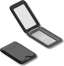 Camel Mountain ארנק Xyraleth™ Fusion תומך MagSafe עם הגנת RFID - שחור