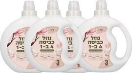 מיוסנט מארז 4 נוזל כביסה 4 ב 1 Pink Lotus