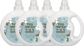 מיוסנט מארז 4 נוזל כביסה 4 ב-1 Baby Blue