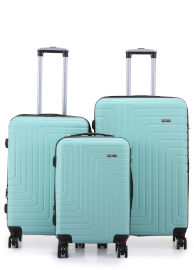 Swiss Voyager סט מזוודות קשיחות 3 יח` 29/25/20 אינטש Swiss Voyager Covent מנטה