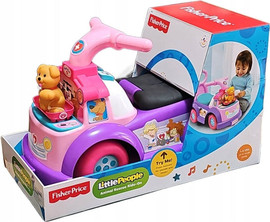 Fisher-price פישר פרייס בימבה ורודה משמיעה אורות וקולות  FISHERPRICE