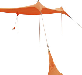Aztec אוהל צל ורסטילי Cabana II 8 orange