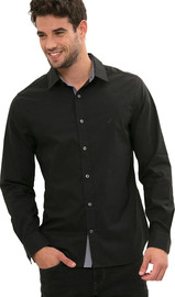 NAUTICA חולצה מכופתרת Nautica לגברים גזרת Tailored Fit
