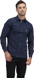 NAUTICA חולצה מכופתרת Nautica לגברים גזרת Tailored Fit