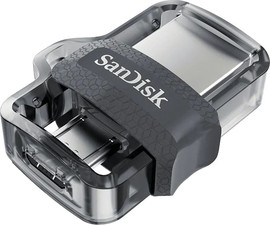 SanDisk זיכרון נייד Sandisk Ultra Dual Drive m3.0 256GB 150MB/s SDDD3-256G-G46