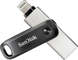 SanDisk זיכרון נייד Sandisk iXpand Flash Drive Go 64GB 45MB/s SDIX60N-064G-GN6NN
