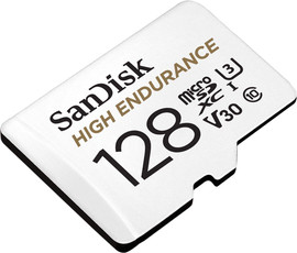 SanDisk כרטיס זיכרון Sandisk High Endurance 128GB Micro SDXC SDSQQNR-128G-GN6IA