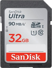 SanDisk כרטיס זיכרון Sandisk Ultra 32GB 100Mb/s SDSDUNR-032G-GN3IN