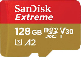 SanDisk כרטיס זיכרון Sandisk Extreme 128GB 190Mb/s SDSQXA1-128G