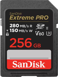 SanDisk כרטיס זיכרון Sandisk Extreme Pro 256GB 280MB/s SDXC SDSDXEP-256G-GN4IN