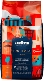 LAVAZZA פולי קפה לוואצה טרסטוורה רומא 1 ק"ג
