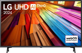 LG טלוויזיה חכמה 65" LG UHD 4K  אל ג'י 65UT80006LB