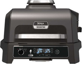 NINJA גריל חיצוני ומעשנה Ninja WoodFire Pro XL OG853