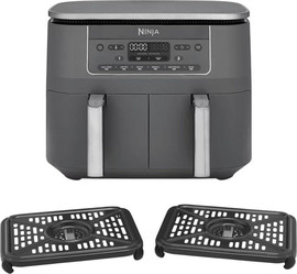 Nina Ninja DZ300 Dual Zone Air Fryer 7.6L סיר טיגון 2 תאים