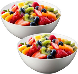Food Appeal סט 2 קערות אופל 8.5*20.3 ס"מ (זכוכית אנטי צ'יפ) FOOD APPEAL