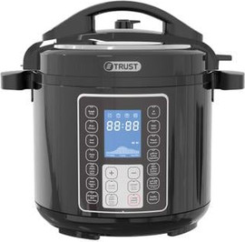 TRUST סיר לחץ חשמלי חכם SmartCook Pro 8L מבית TRUST – נפח ענק 8 ליטר ו-14 תוכניות בישול