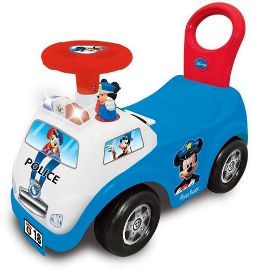 KIDDIELAND בימבה מנגנת מיקי מאוס 2 ב1 שוטר