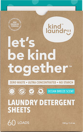Kind laundry דפי ניקוי לכביסה בניחוח - Ocean Breeze