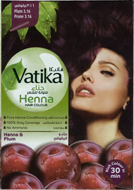 תמרינדי Vatika אבקת צבע לשיער על בסיס חינה שזיף