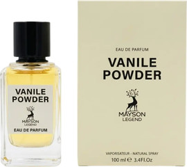 Mayson בושם וניל פאודר VANILE POWDER 100ML – יוקרה, עמידות ונוכחות שאי אפשר להתעלם ממנה
