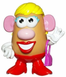 Mr. Potato Head גברת תפוח אדמה קלאסית עם 12 חלקים לגילאי שנתיים ומעלה