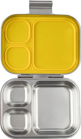 MunchBox קופסת אוכל נירוסטה Munch Metal3 צהוב זהב