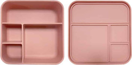 Cortico Munchbox Flexi4 Square – קופסת אוכל בנטו 4 תאים מסיליקון פרימיום