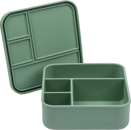Cortico Munchbox Flexi4 Square – קופסת אוכל בנטו 4 תאים מסיליקון פרימיום