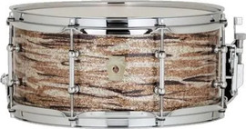 Ludwig תוף סנר "6 * "13 LS557TX1CCS Brass Oyster Glass