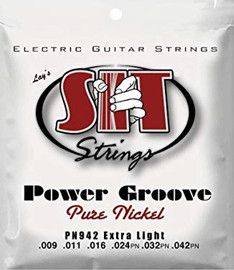 SIT סט מיתרים לחשמלית SIT PN942 Pure Nickel