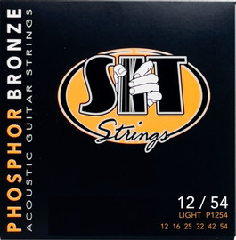 SIT סט מיתרים לגיטרה אקוסטית SIT Phosphor Bronze P1254