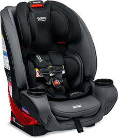 Britax כיסא בטיחות משולב בוסטר מלידה עד 54 ק"ג דגם One4Life SafeWash צבע stone-onyx