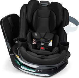 Baby Safe מושב בטיחות צר מסתובב דגם Galaxy360 Slim צבע Raven