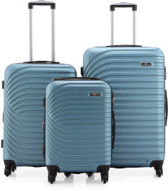 Swiss Voyager סט מזוודות קשיחות גינס 20/24/28 אינטש TORRINO SWISS
