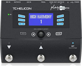 Tc Electronic פדל מולטי אפקט לגיטרה ושירה Tchelicon PLAY ACOUSTIC