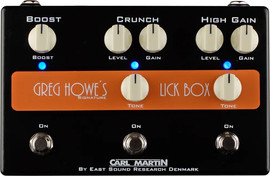 CARL MARTIN פדל דיסטורשיין  Carl Martin Greg Howe Signature Lick Box