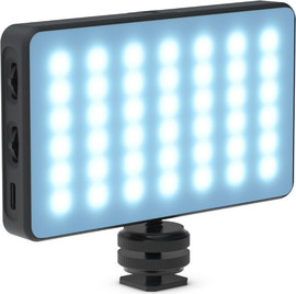 SHIFTCAM פאנל תאורה מקצועי קומפקטי ShiftCam ProLEDs RGBWW לצילום מושלם בכל סביבה שחור